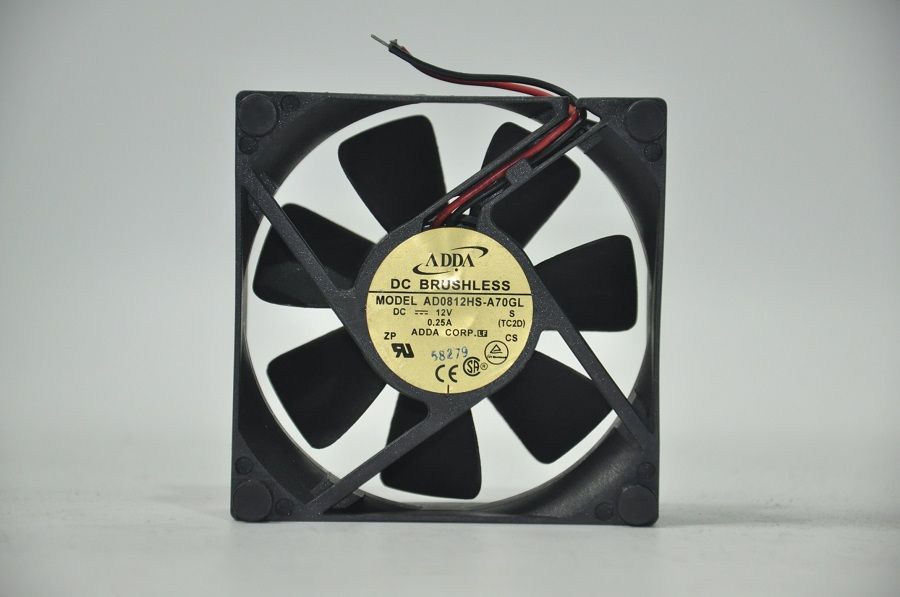 ADDA ADO812HS-A70GL 80X25 12 VDC 0.25A FAN