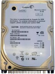 SEAGATE IDE 40GB ST94813A 2.5'' 5400RPM HDD