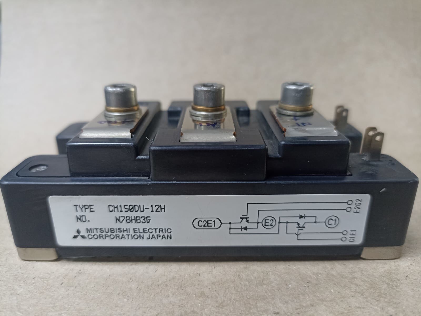 Mitsubishi CM150DU-12H 600V 150A Dual IGBT Module