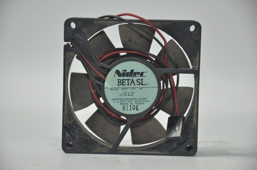 NIDEC BETA SL DO8T-12PL RF 80X25 12 VDC 0.06A FAN