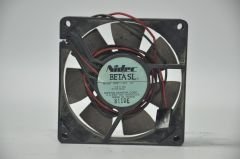 NIDEC BETA SL DO8T-12PL RF 80X25 12 VDC 0.06A FAN