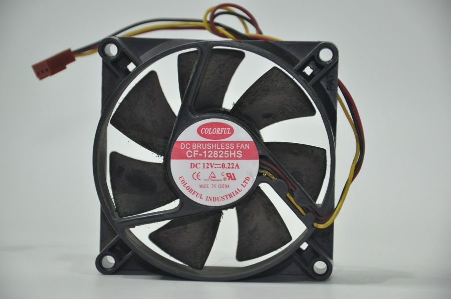 COLORFUL CF-12825HS 80X25 12 VDC 0.22A FAN