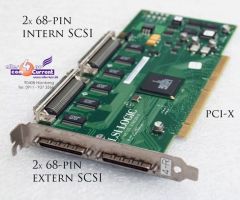 LSI LOGIC SYM22910 Dual Channel PCI-2 Ultra2 SCSI Adapter