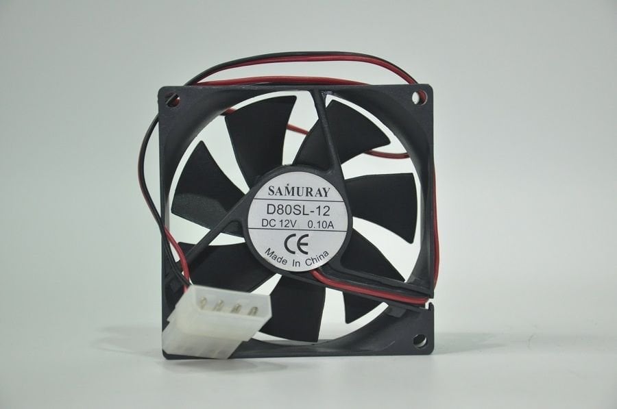 SAMURAY D80SL-12 80X25 12 VDC 0.10A FAN