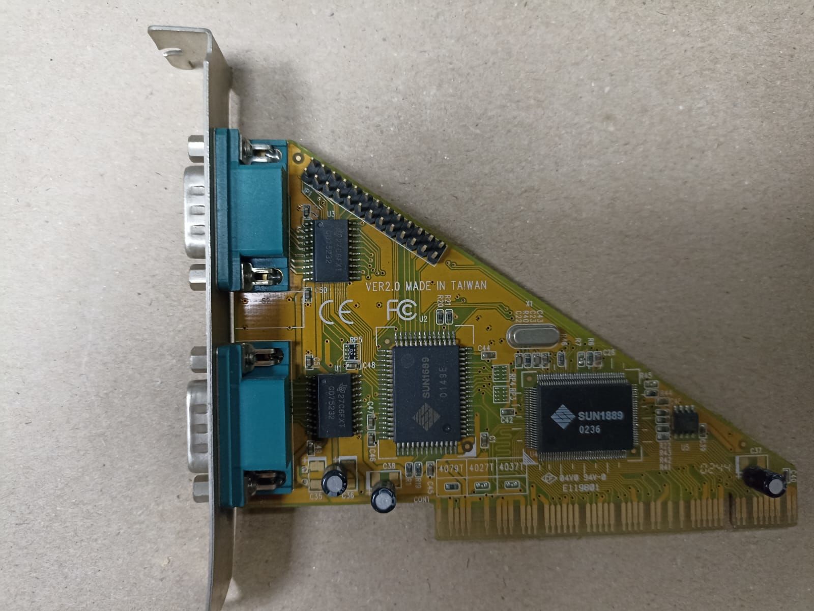 Sunix SUN1889 Dual Port PCI Serial Adapter