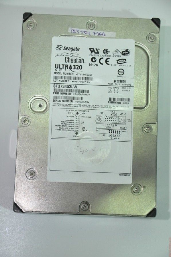 SEAGATE 68 PIN 73GB ST373453LW 3.5'' 15000RPM SCSI HDD