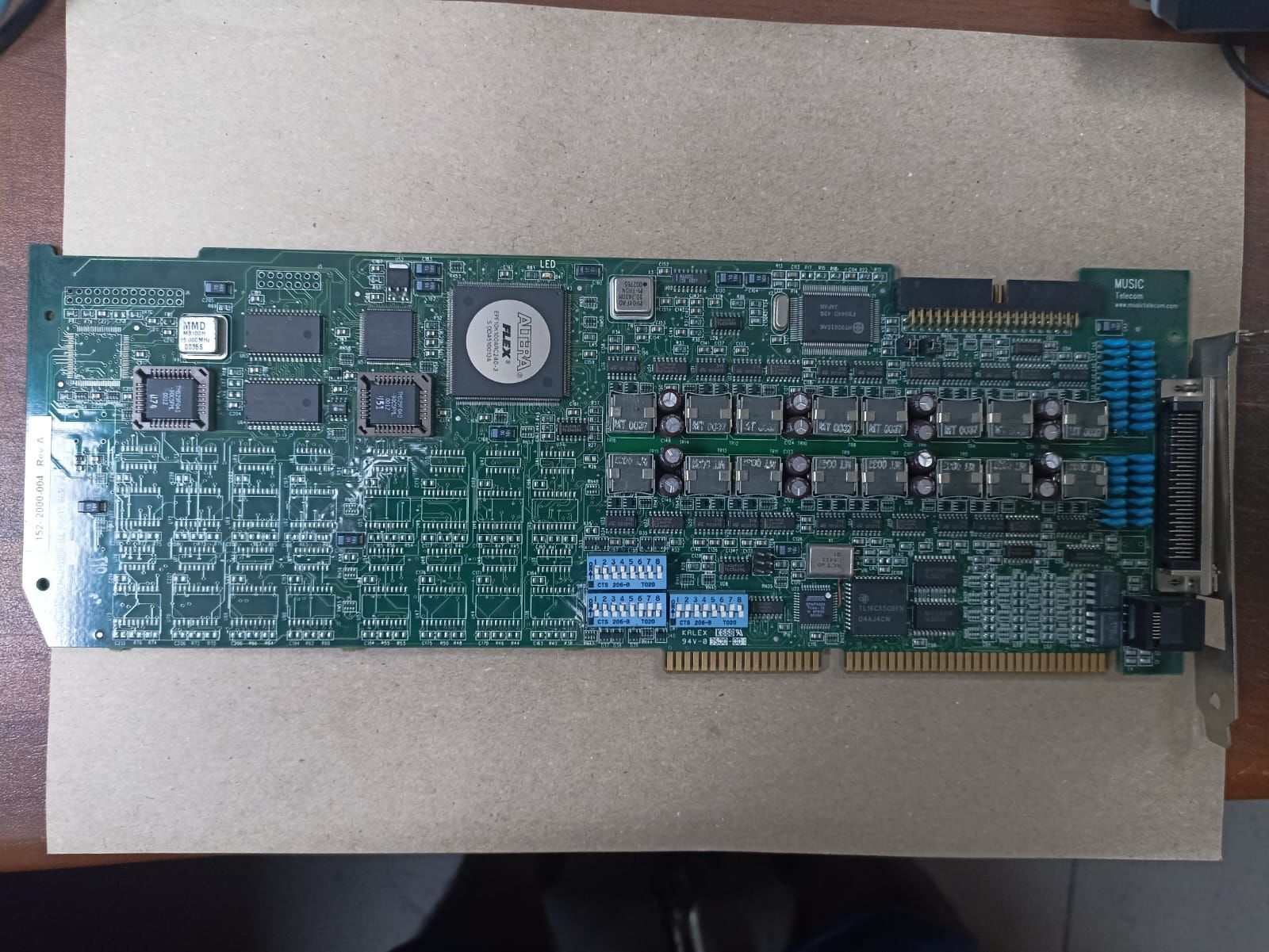 MUSIC TELECOM 151-2000-001 R2 Control Card 152-2000-004