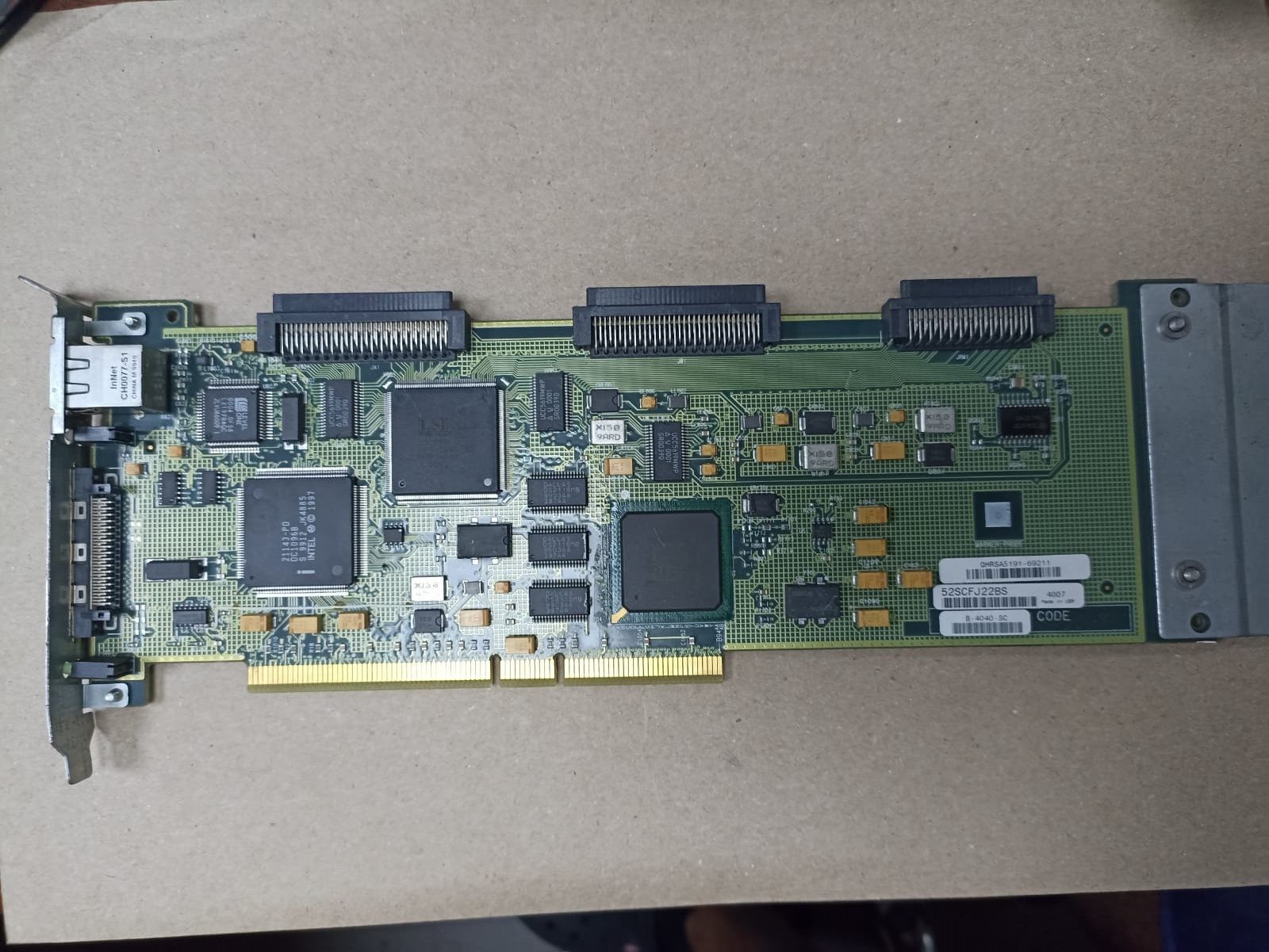 HP A5191-69211 - 10/100Base-T LAN / 4 port Ultra2 LVD SCSI PC board