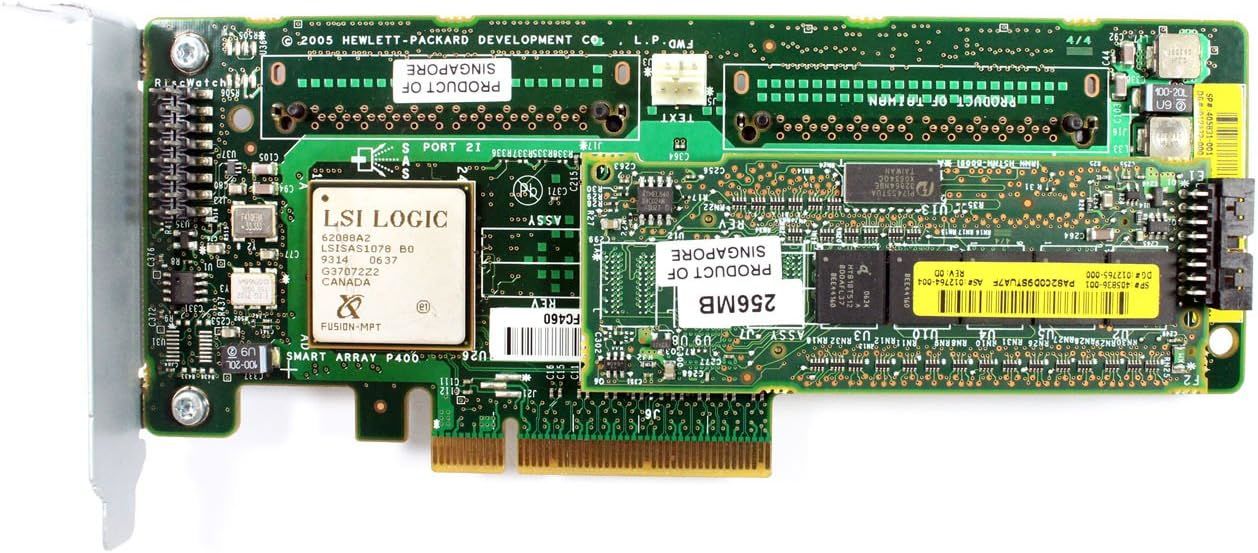 HP Smart Array P400 SAS RAID Controller 405831-001 with 256MB Cache 405836-001