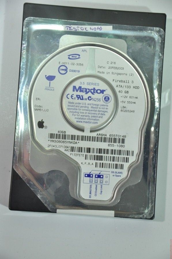 MAXTOR IDE 40GB VAM51JJ0 3.5'' HDD