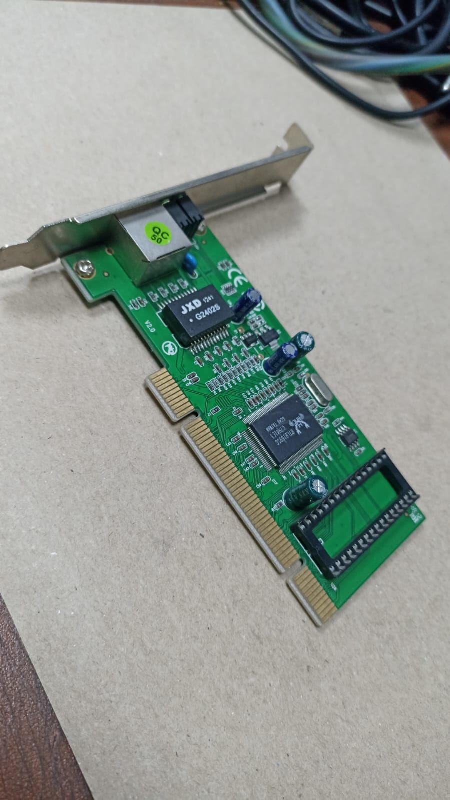 Network Card Realtek RTL8169SC PCI Card 10/100/1000 Gigabit Ethernet