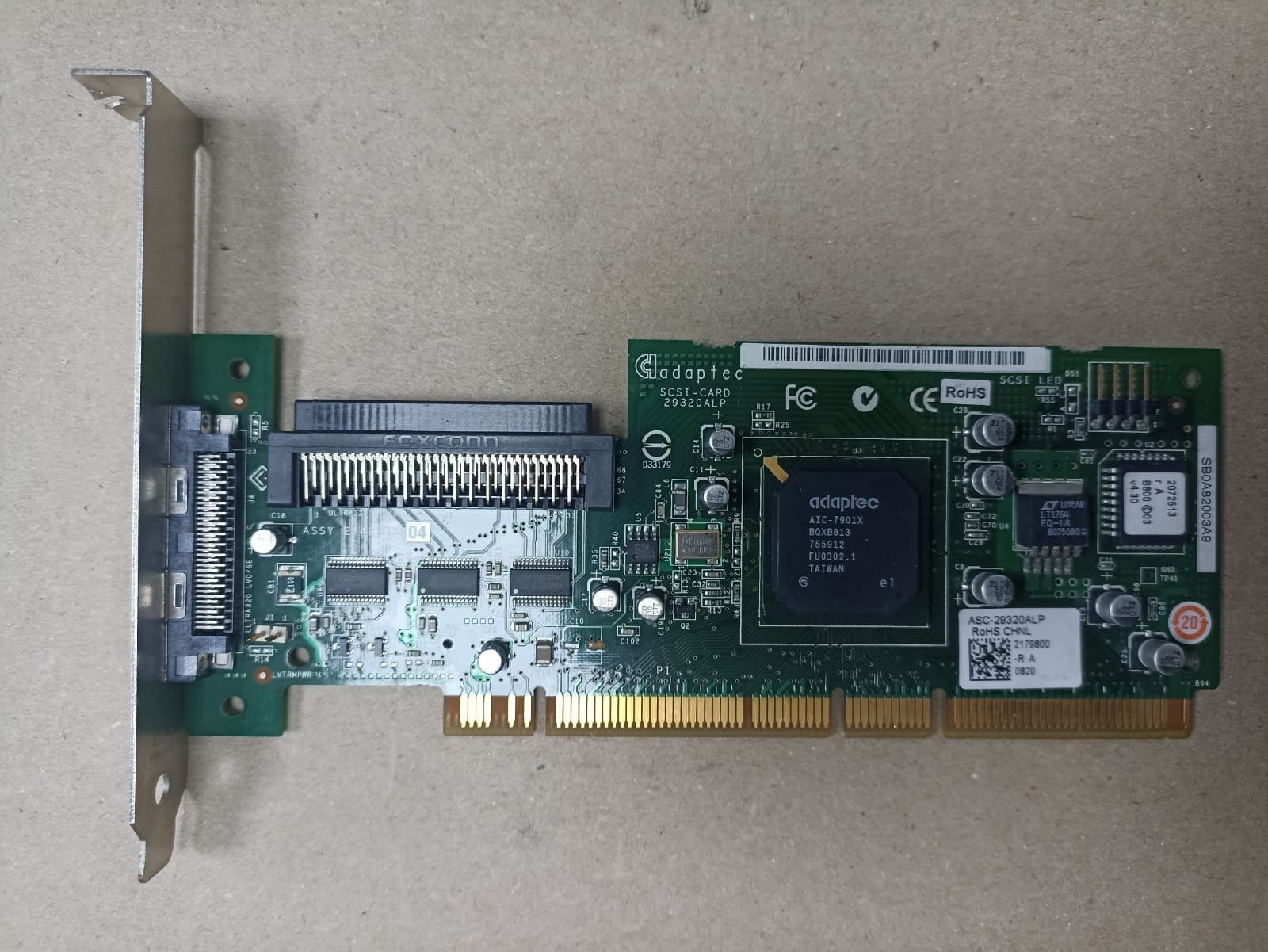 Adaptec ASC-29320ALP SCSI-Card 29320ALP 366638-001 365213-001