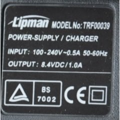 VeriFone Lipman Pwr Supply charger TRF00039 8.4VDC 1.0A