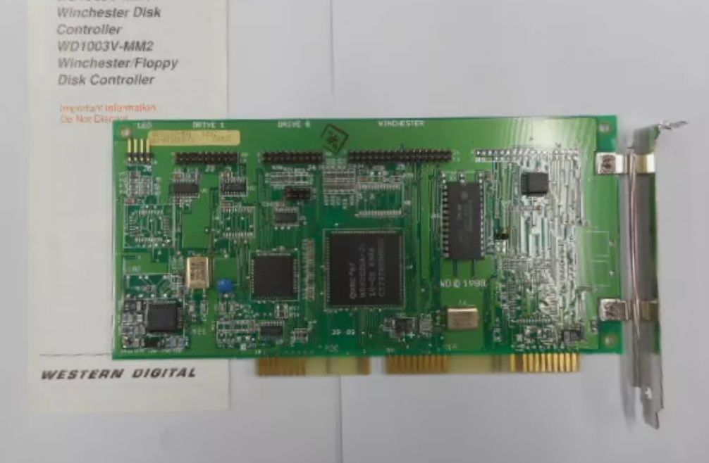 WESTERN DIGITAL WD1003V-MM1 16BIT ISA MFM HARD DISK CONTROLLER