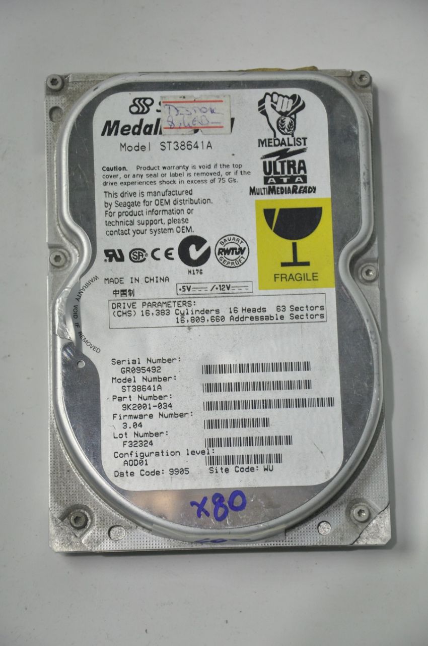 SEAGATE IDE 8.4GB ST38641A 3.5'' HDD