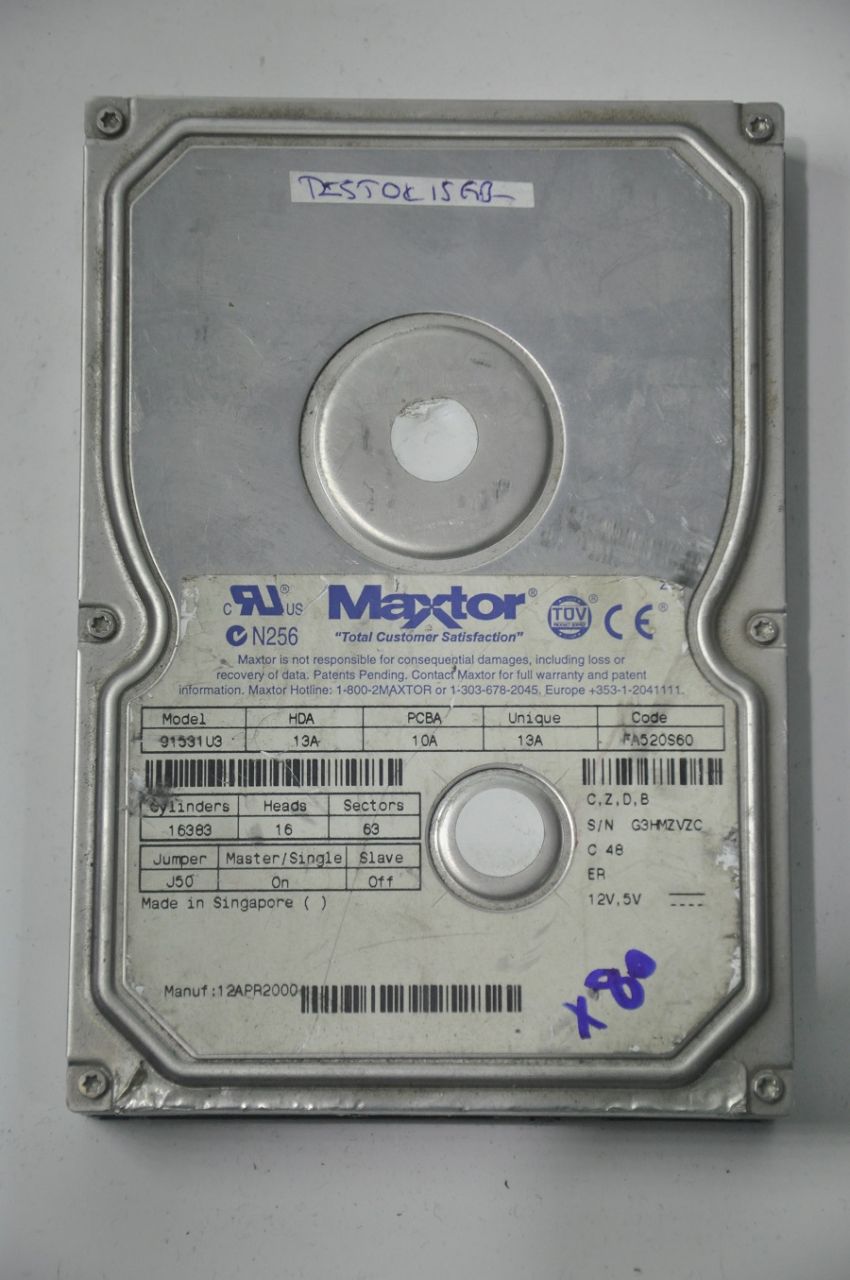 MAXTOR IDE 15GB 91531U3 3.5'' 5400RPM HDD