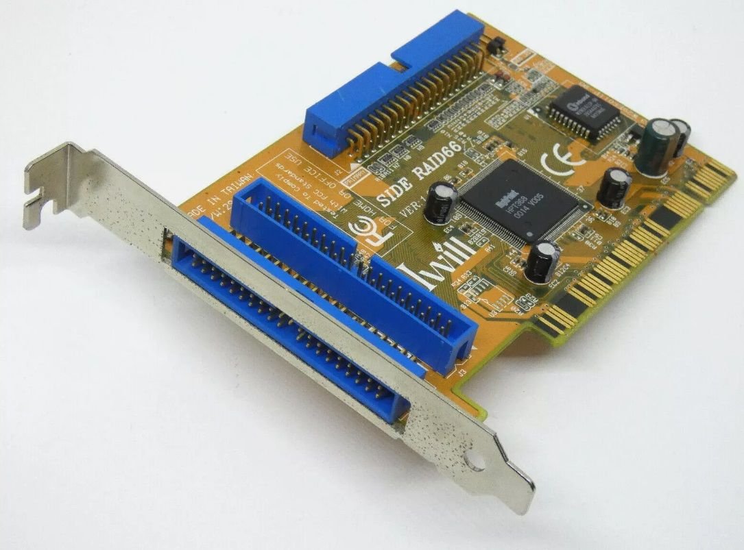 Iwill SIDE RAID66 IDE Controller Adapter - PCI Card
