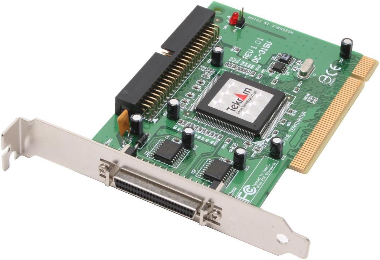 TEKRAM DC-315U HOST ADAPTER ULTRA SCSI 50-PIN PCI