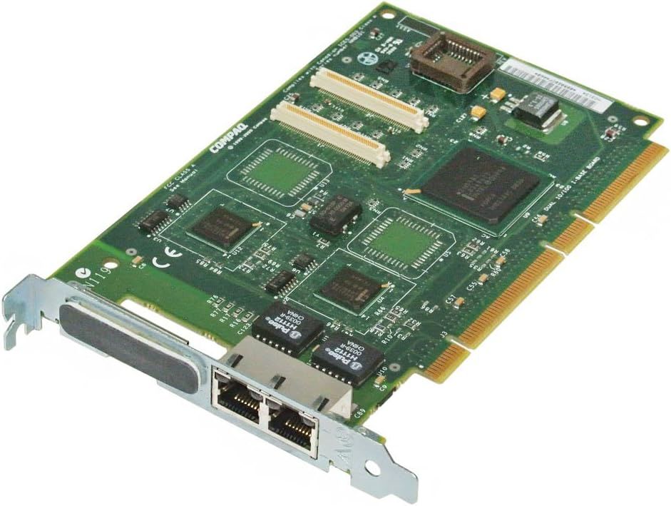 HPE NC3134 161105-001 2Port PCI 10/100BT Fast Ethernet Network Adapter