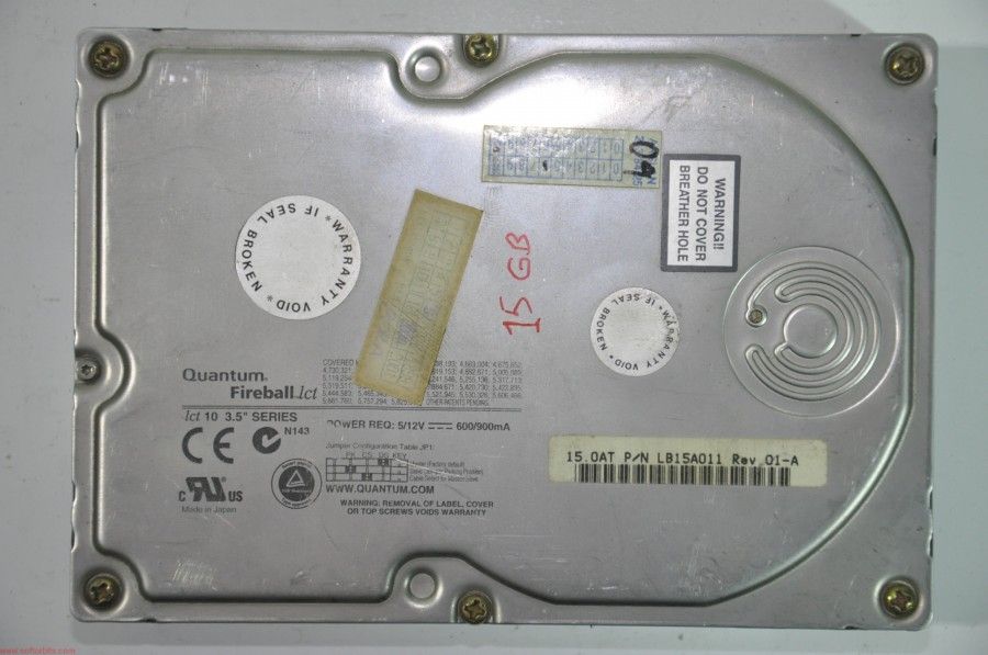 QUANTUM IDE 15GB LB15A011 3.5'' 5400RPM HDD