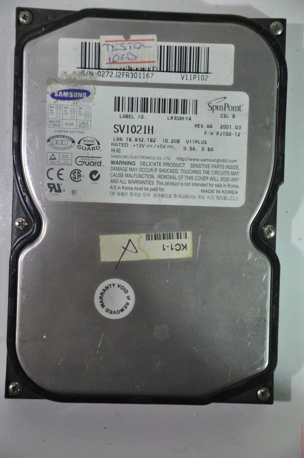 SAMSUNG IDE 10GB SV1021H 3.5'' 5400RPM HDD
