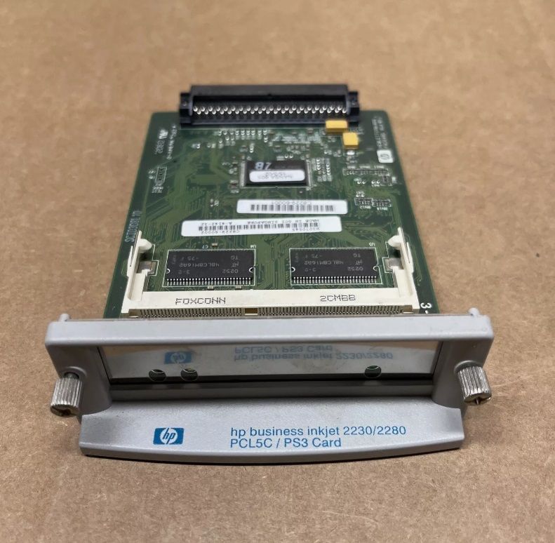 HP Business Inkjet 2600 PCL5C / PS3 Card C7793-20151 C8229-60002 C8229-60001