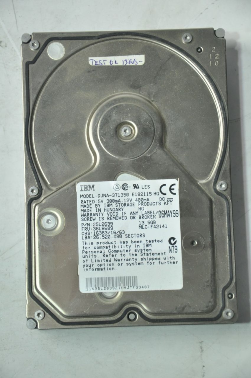 IBM IDE 13GB DJNA-371350 3.5'' 7200RPM HDD