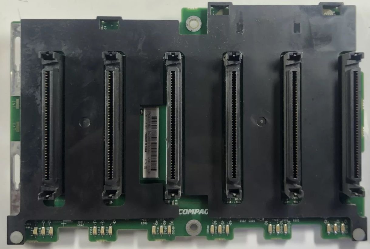HP Proliant ML370 G3 Server 6-Slot Backplane Board- 263035-001