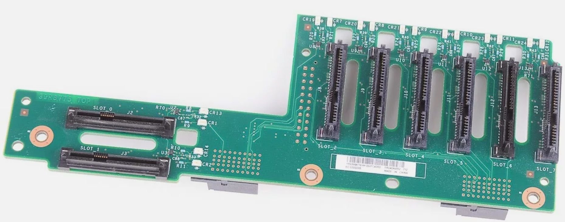 IBM X3650 Server 2.5'' SAS Backplane Board- 40K6552