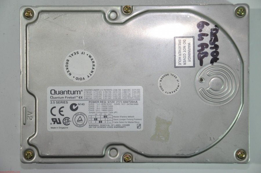 QUANTUM IDE 6.4GB EX64A013 3.5'' 5400RPM HDD