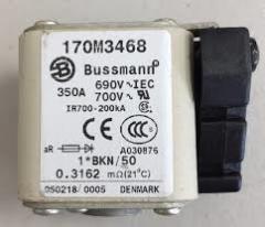 Bussman 170M3468 Fuse 350A 690V~IEC 700V 1*BKN/50 IR700-200kA