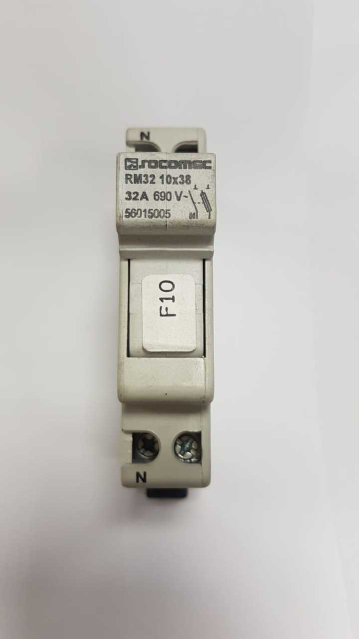 SOCOMEC 56015005 | RM 32 10X38 1P+N (1 MODULE)