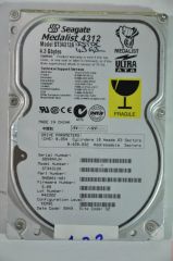 SEAGATE IDE 4.3GB ST34312A 3.5'' 5400RPM HDD