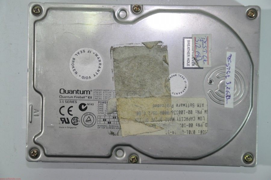 QUANTUM IDE 3.2GB EX32A012 3.5'' 5400RPM HDD
