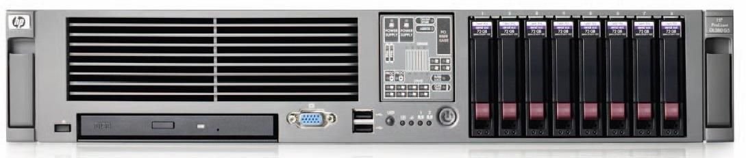 HP Proliant DL380 G5 Sunucu  Intel Xeon® Processor E5120 Quad