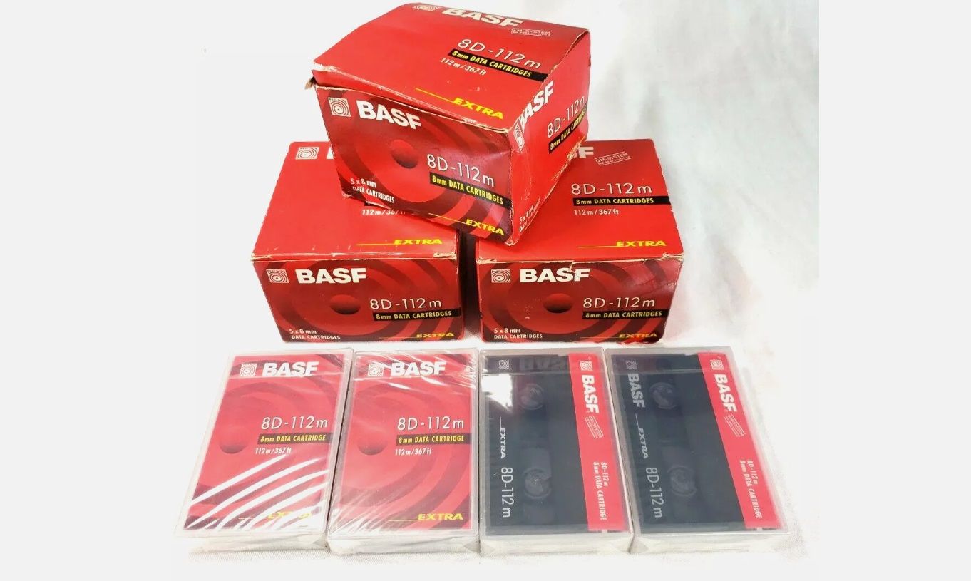 BASF Extra 8d-112m - 8mm 112m Data Tape Cartridge