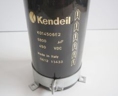 KENDEIL 6800uF 450V 450VDC Electrolytic Capacitor K01450682