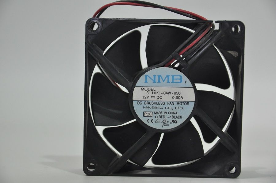 NMB 3110KL-04W-B17 80X25 12 VDC 0.13A FAN