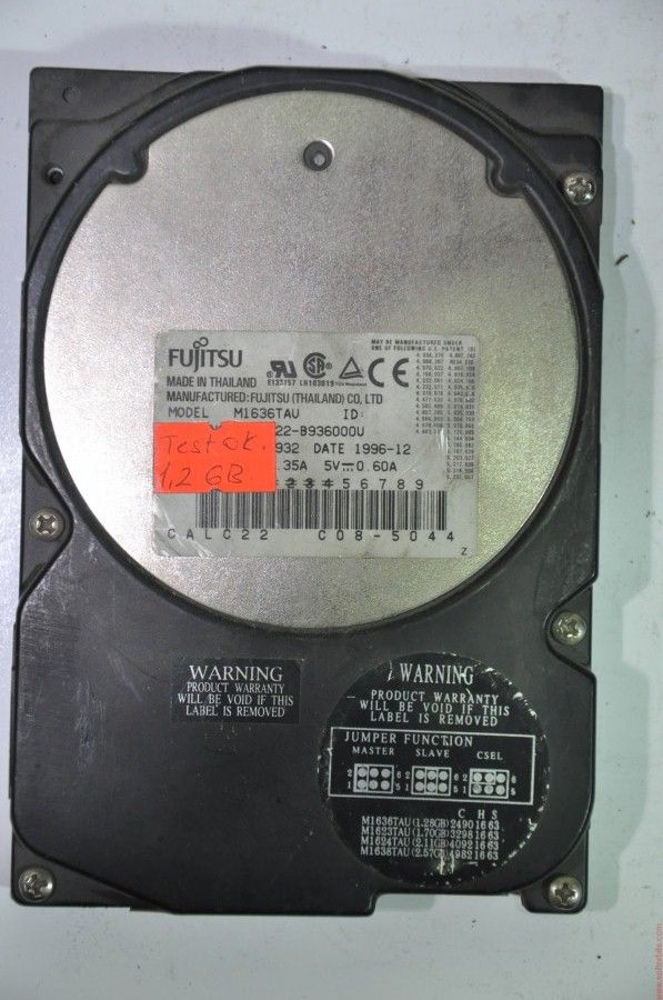 FUJITSU IDE 1.2GB M1636TAU 3.5'' 5400RPM HDD