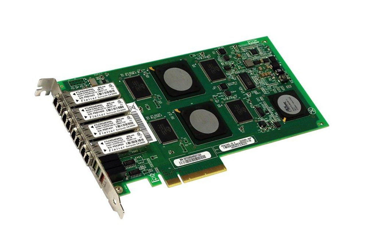 PX2610402-05A QLogic SANBlade 4GB Quad Port Fibre Channel PCI Express Network Adapter