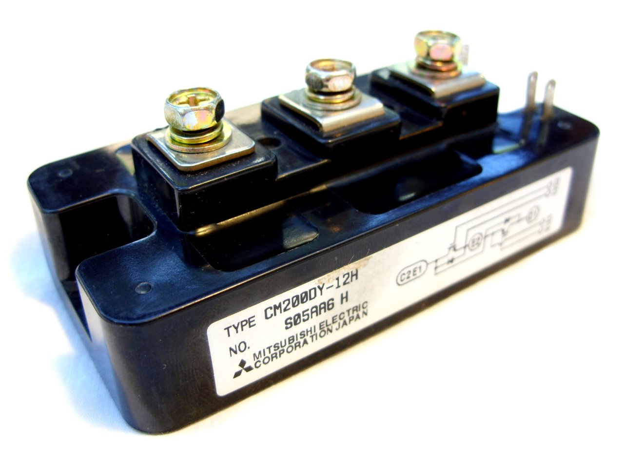 CM200DY-12H , 200A. 600V. DUAL IGBT MODÜL