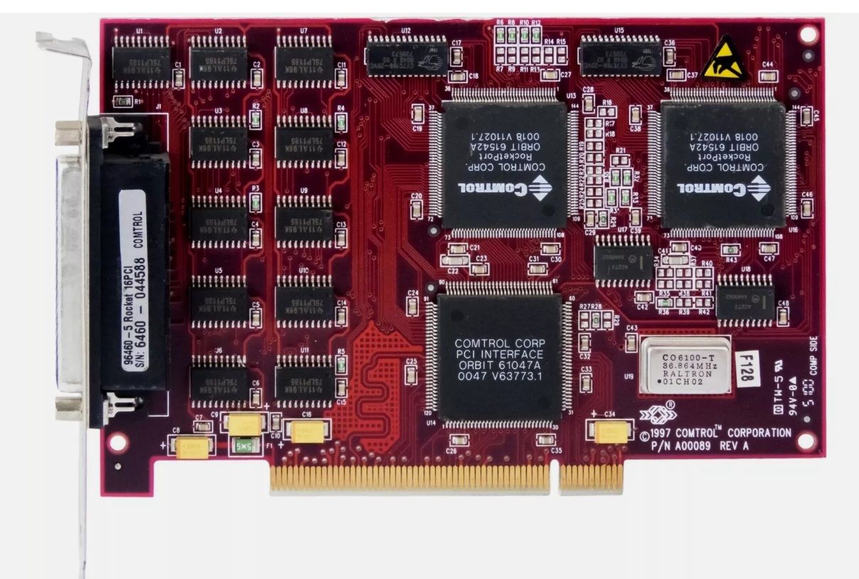 INDUSTRIAL COMTROL CORPORATION 96460-5 ROCKET 16 PCI A00089