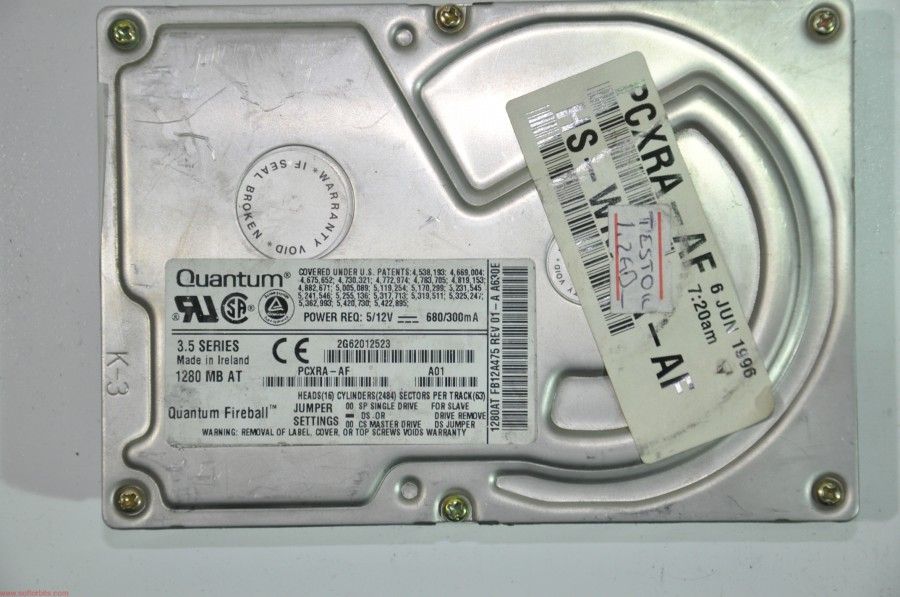 QUANTUM IDE 1.2GB FB12A475 FB12A012 3.5'' HDD