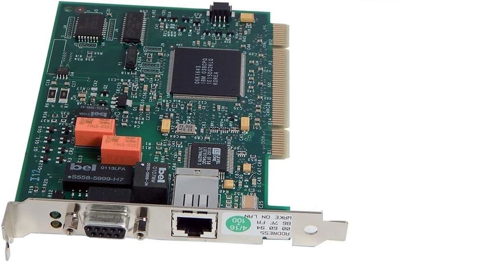 IBM High Speed 100-16-4 PCI Token Ring Card 35P5509 Management Adapter 09p4146