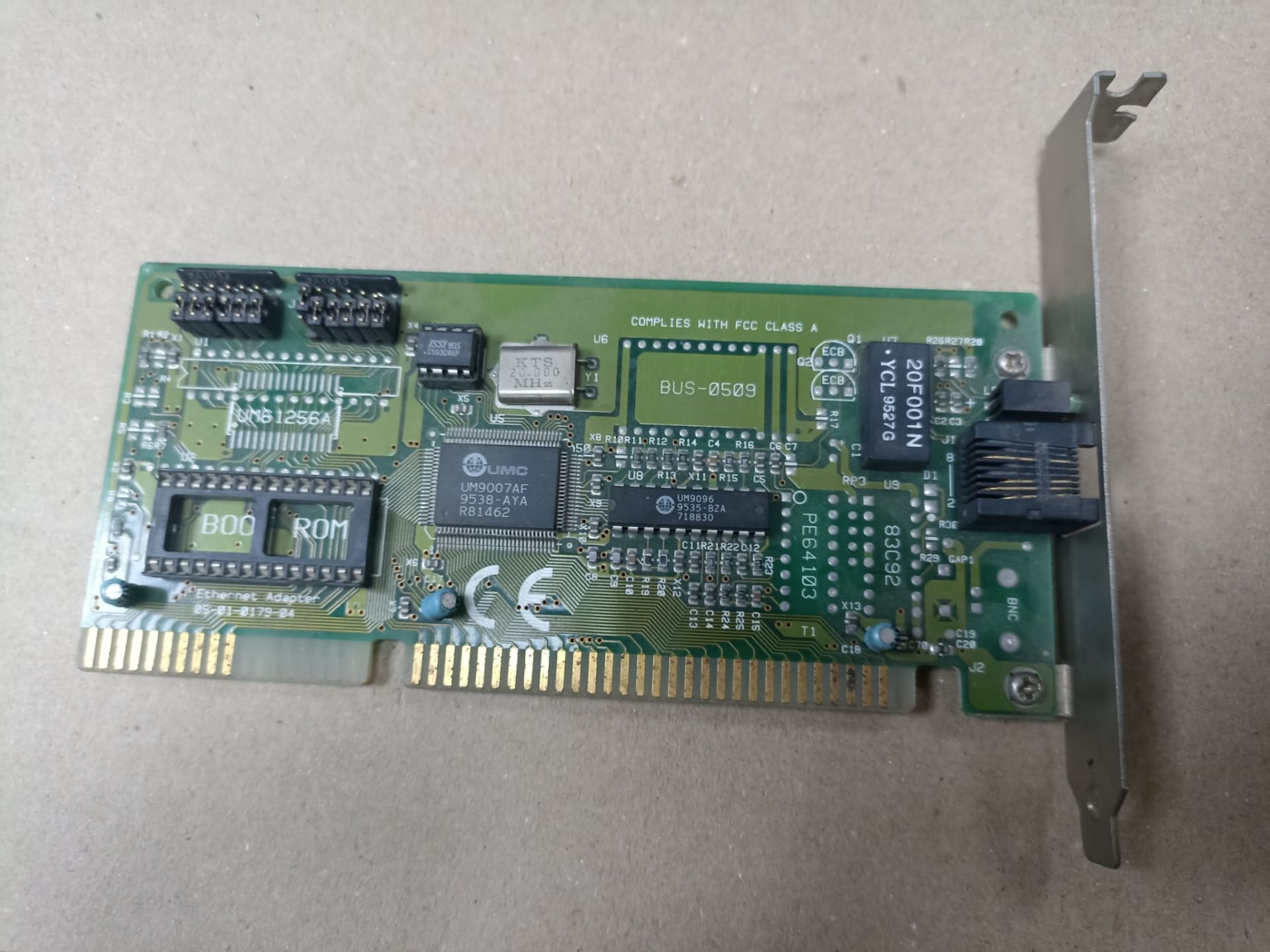 ISA network card ETHERNET ADAPTER 05-01-0179-04