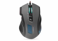 Everest Rampage SMX-R80 Usb Gri/Siyah 3200dpi RGB Makrolu Gaming Mouse