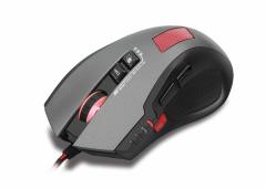 Everest Rampage SMX-R80 Usb Gri/Siyah 3200dpi RGB Makrolu Gaming Mouse