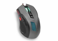 Everest Rampage SMX-R80 Usb Gri/Siyah 3200dpi RGB Makrolu Gaming Mouse