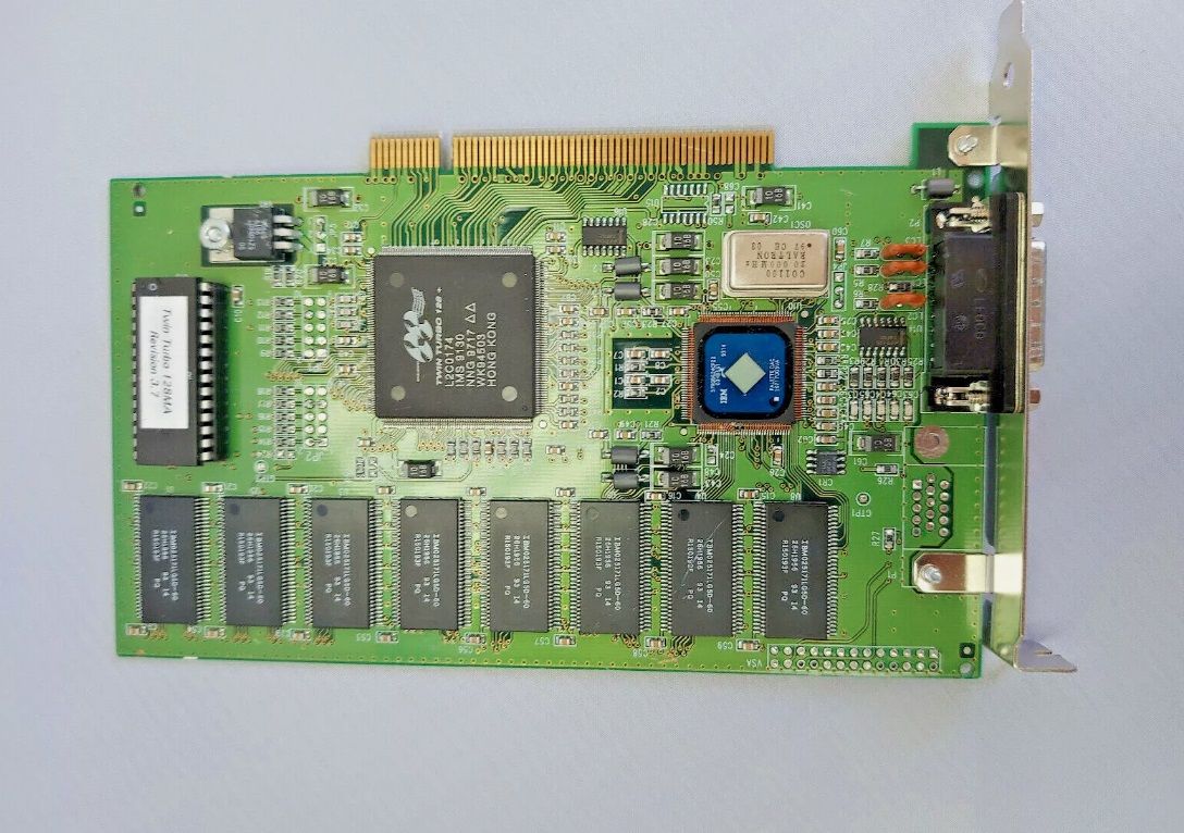 MAJPCI9501 Twin Turbo Pci Video Card128 L1a9769 Ims Tt128-32  9609-2-303
