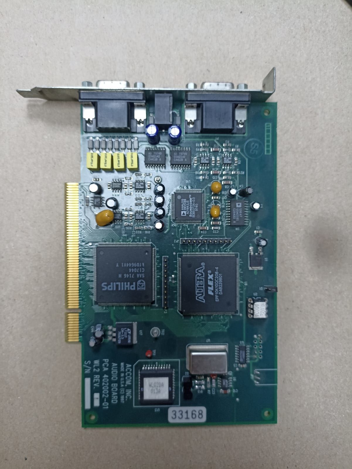Accom PCA 402002-01 WL2 Audio Board